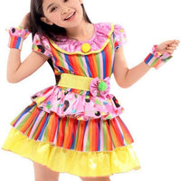 Clown Girl Costume For Kids