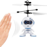 Robot Fly Toy  Aircraft Toy Induction Flying USB Charging Sensing Hand Movements for Kids