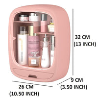 Plastic Wall-Mounted Waterproof Makeup Storage Case Cosmetic Organizer Box for Bedroom Bathroom/ LD-888 / 1232638 / KR-1402