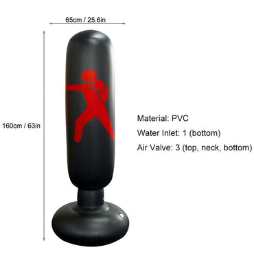 Children's Inflatable Boxing Bag Standing Design