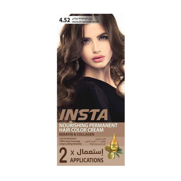 (NET)  Insta C4.52 - CHOCOLATE MAHOGANY BROWN