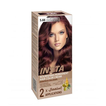 (NET)  Insta C5.66 - INTENSE RED LIGHT BROWN
