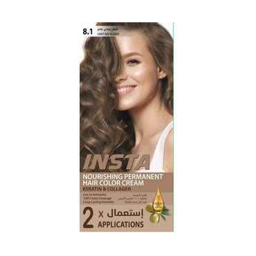 (NET)Insta C8.1 - LIGHT ASH BLONDE