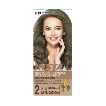 (NET)Insta C8.19 - LIGHT MATT BLONDE