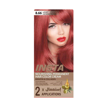 (NET)Insta C8.66 - LIGHT INTENSE RED BLONDE