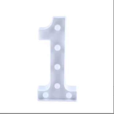 Decoration Numbers LED Light