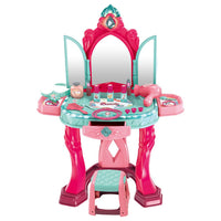 (Net) Princess Makeup Set Dressing Table Toy with Light and Sound
