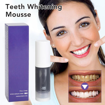 (NET) Teeth Whitening Mousse Removes Stubborn Stains 30ml