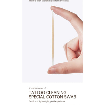 (NET)Disposable Ultra-small Cotton Swab 100 pcs