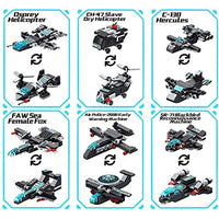 12-in-1 Robot Transform Car Building Block Toy - Educational Learning