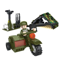 COGO Creative Tank Building Blocks Set - 877-Piece War Assembling Toy