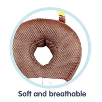 (net) Head Back Protector Cartoon Bee Pillow Baby Head Fall protection Pillow Cushion