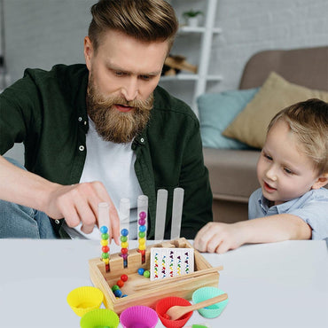 Color Sorting Matching Rainbow Beads Game