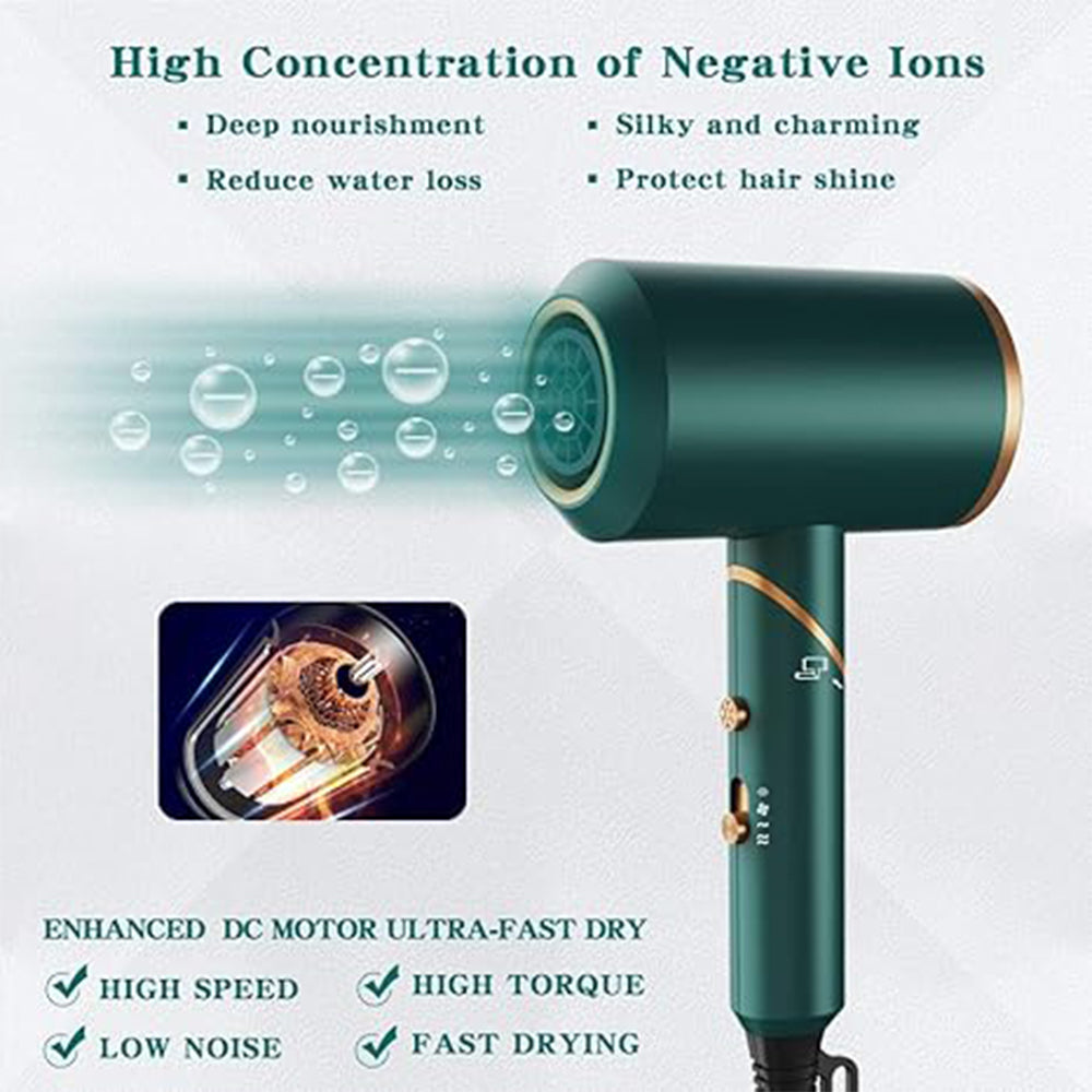 Hair Dryer Blower For Hair Salon/home Use, Negative Ion, Hammer Shaped, Suitable For Students, Dormitory, T-shaped, Constant Temperature, Hair Care Blower