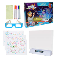 (Net) Illuminated 3D Magic Drawing Board for Kids