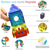 96PCS Magnetic Block Building Set - Educational Toy for Kids