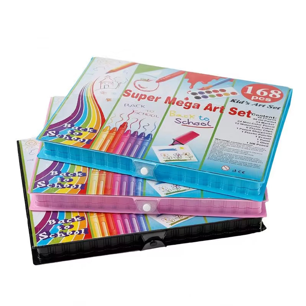 Material Painting Art Stationery 168 Pcs