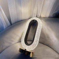 (net) USB Oval Crystal Stand Night Lamp