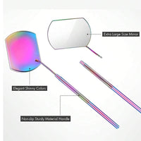 (NET) Stainless Steel Eyelash Mirrors