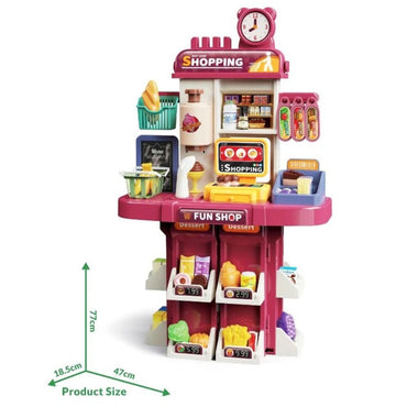 (Net)Large Supermarket Toy Set