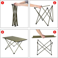 (NET) Outdoor Portable Folding Table
