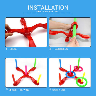 Throwing Ring Toy Set
