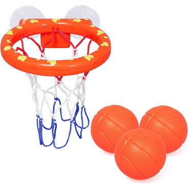 Bath Toys Bathtub Basketball Hoop Balls