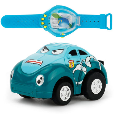 (NET) Remote Control, Creative Watch Gravity Sensor Mini Cartoon RC Car Model Kids Toy
