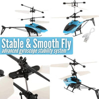 Flying Mini RC Infrared Induction Helicopter Usb Charging Sensing Hand Movements