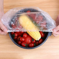 50pcs Disposable Food Bowl Cover Bag Storage Bag Dust Fresh Keeping Bags Kitchen Food Multifunctional Use 60 x 70 cm