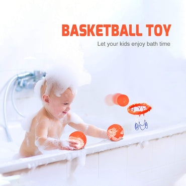 Bath Toys Bathtub Basketball Hoop Balls