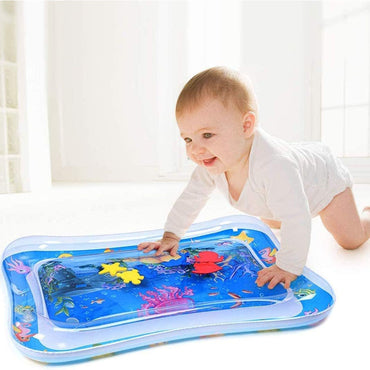 Baby Ice Pad, Sea Creatures Inflatable Play Playmat Baby Toys Baby Water Mat Airtight with Thick PVC Material for Play for Baby With Bag / KN-506 / 5067