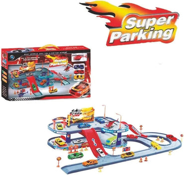 (Net)Super Ultimate Garage Toy Garage Parking for Cars