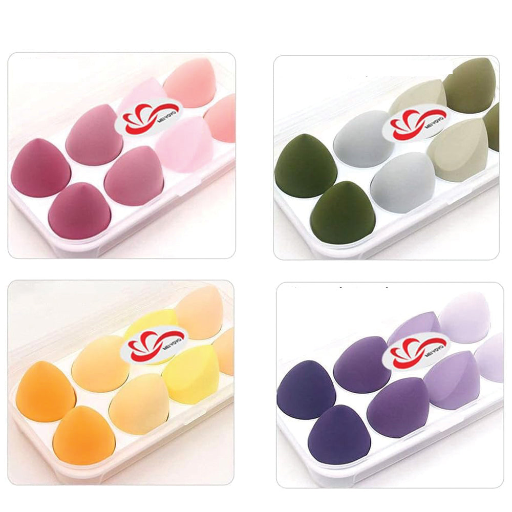 (NET) Multifunction Makeup Sponge 8 pcs