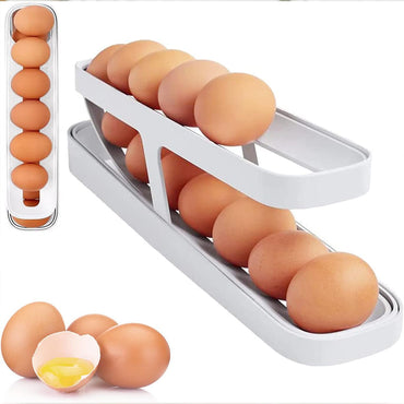 Egg Dispenser Organizer for Refrigerator