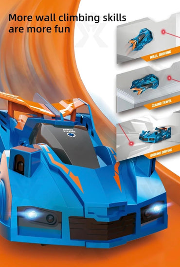 (Net)Remote Control 360 Wall Climbing Car Toy for Kids