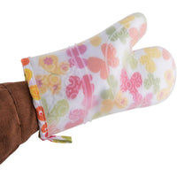 Silicone Bow Pattern Hot Heat Resistance Insulation Oven Glove