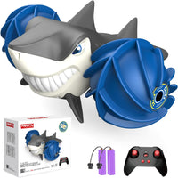 (NET) Remote Control Big Shark Stunt Boat