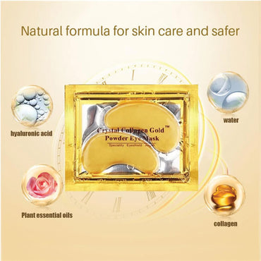 (NET) Crystal Collagen Gold Under Eye Gel Pad Face Mask