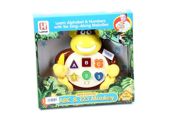 Learning ABC and 123 Monkey with Music