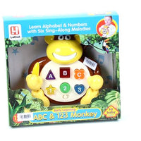 Learning ABC and 123 Monkey with Music