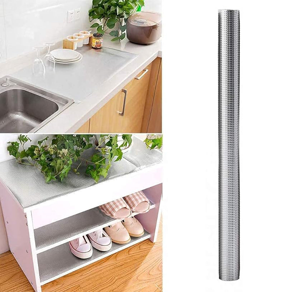 Multipurpose 45cm x 2m Super Strong EVA Anti-Slip Bathroom Kitchen Cabinet Drawer Shelf Mat Liner Sheets Roll