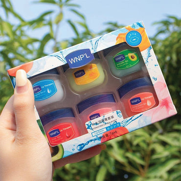 (NET)  6 Pcs WNP'L Lip Balm Set