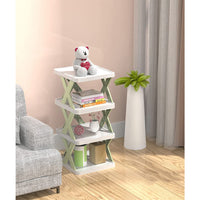 3 layer Stackable Shoe Storage Box Entryway Shelf Box Plastic Shoe Cabinet Space Saver / 23FK056-2