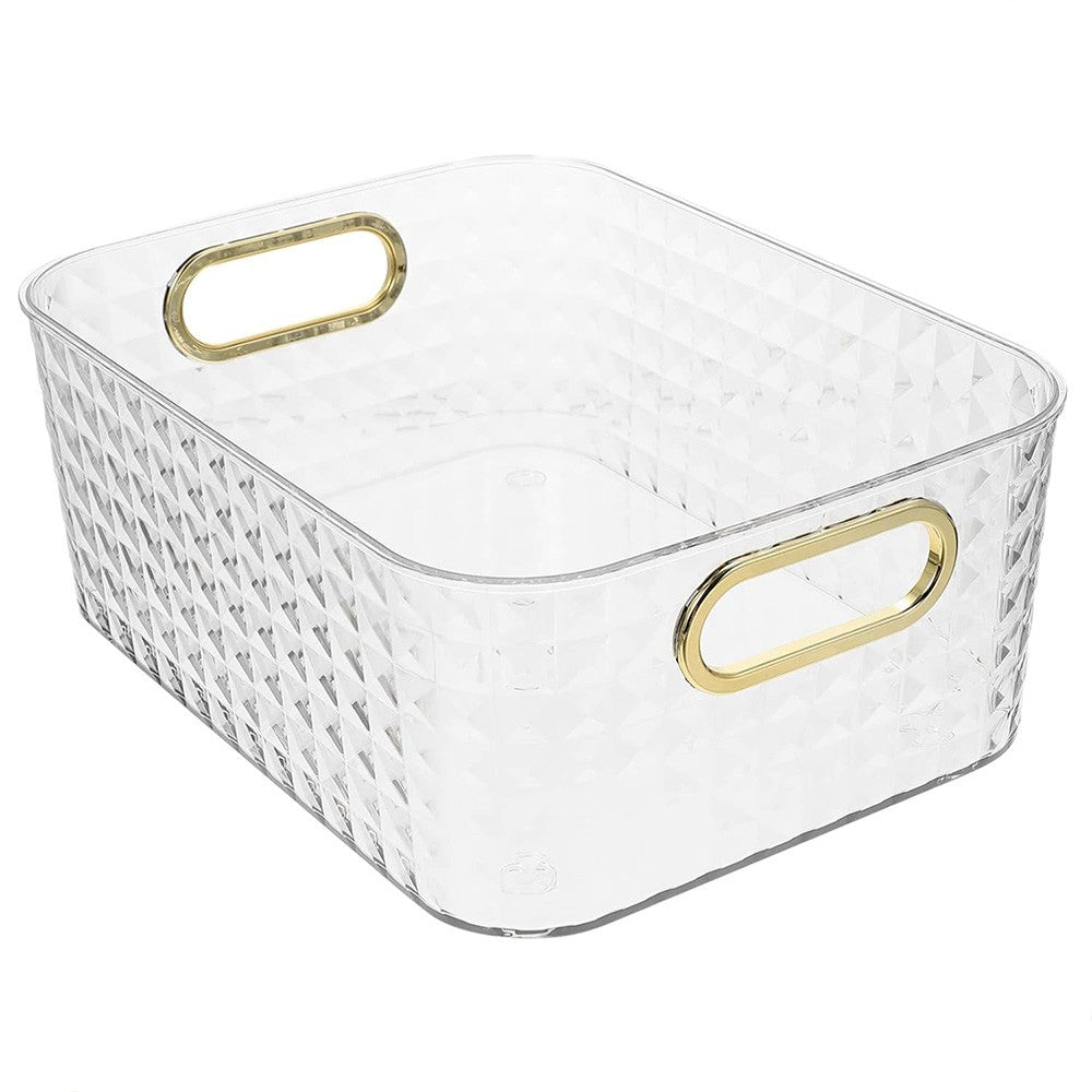 (Net) Multi-Purpose Plastic Bin Organizer Container - Your Ultimate Solution for Neat and Tidy Spaces