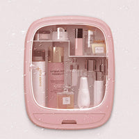 Plastic Wall-Mounted Waterproof Makeup Storage Case Cosmetic Organizer Box for Bedroom Bathroom/ LD-888 / 1232638 / KR-1402