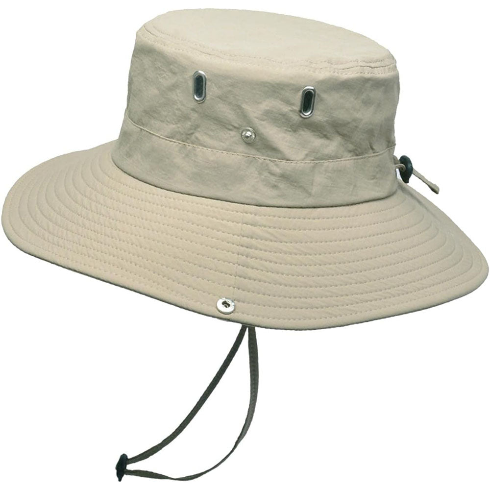 Breathable Party Hat Polyester Adjustable Sun Protection Wide Brim Fisherman Caps for Camping Fishing