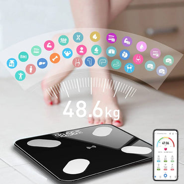 Bluetooth Smart Scale Digital Weight Scale Highly Accurate Body Weight BMI Scale / 22FK207-1
