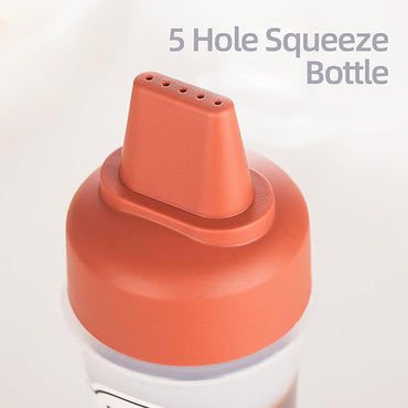 Squeeze Sauce Bottle with Scale 350ML