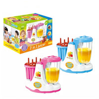 (NET) Play Kitchen Toy 2 in 1 Ice Cream Maker Juicer Toy